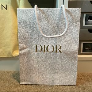Dior shopping bag
